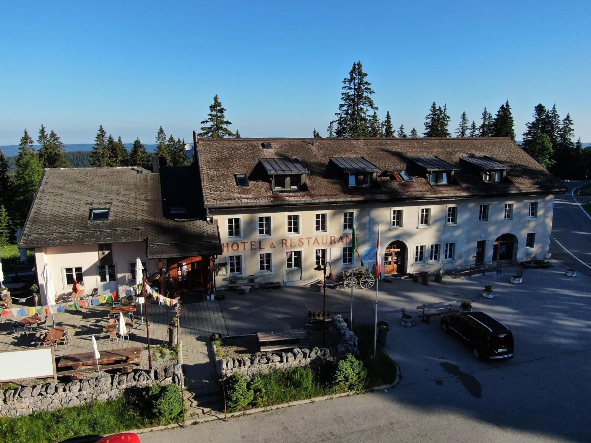 Le Brassus Hotel Restaurant Du Marchairuz מראה חיצוני תמונה